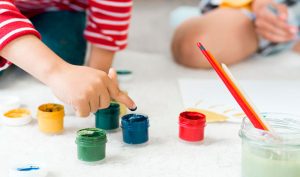 finger painting